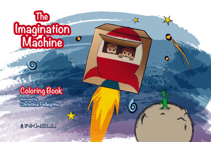 The Imagination Machine by Tiffany Lafleur (Hardcover + FREE Digital Coloring Book)