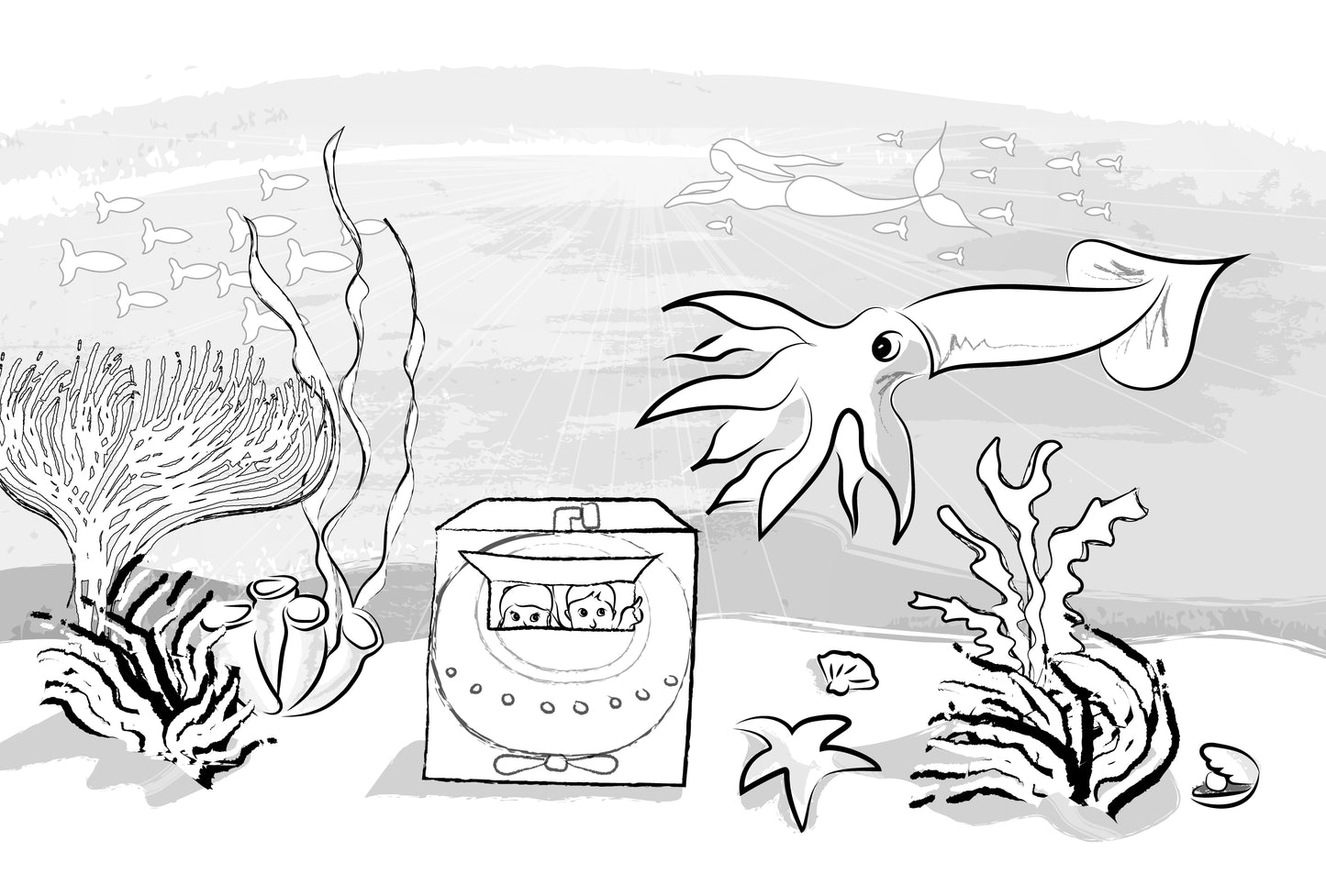 The Imagination Machine Coloring Book (Digital)