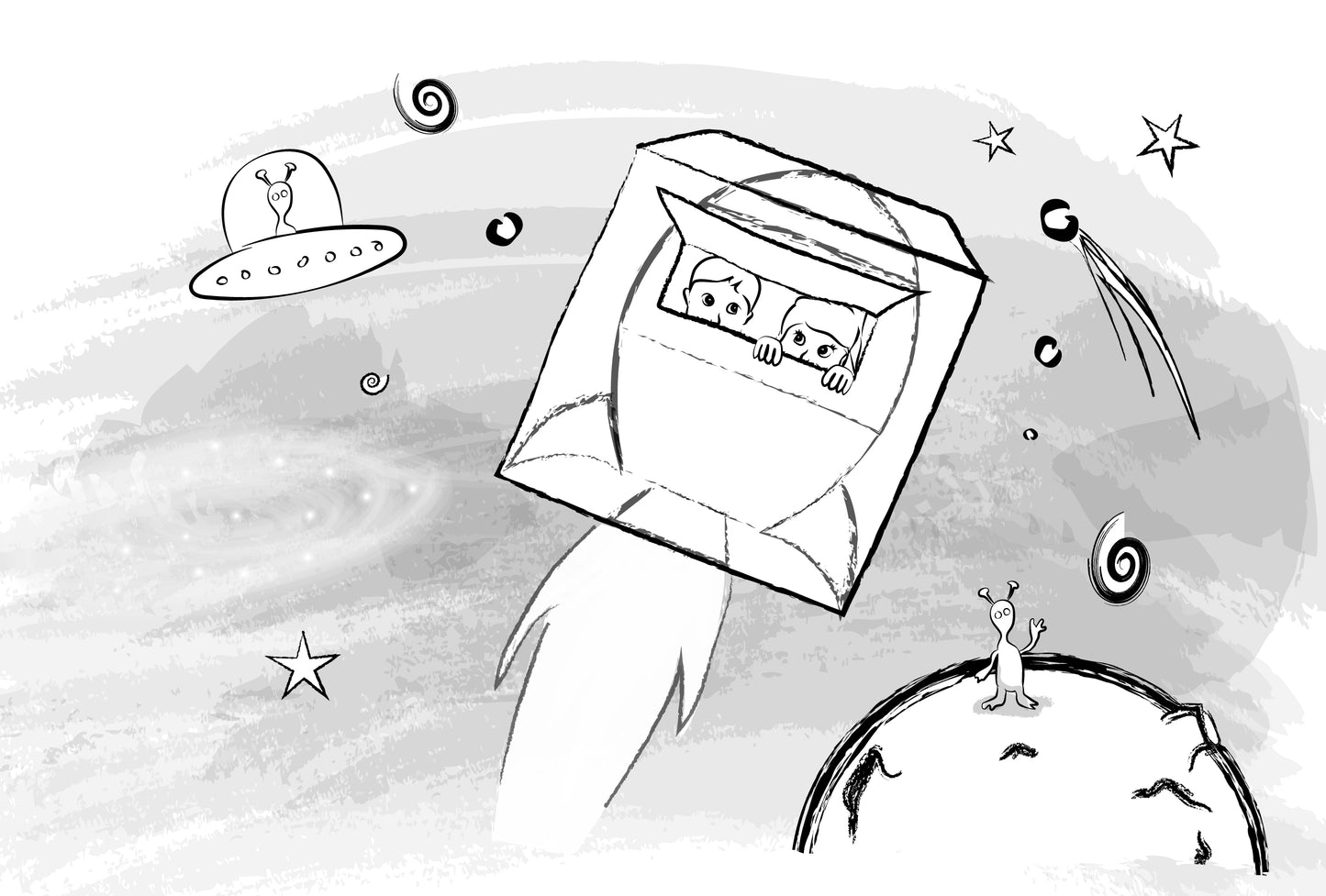 The Imagination Machine Coloring Book (Digital)