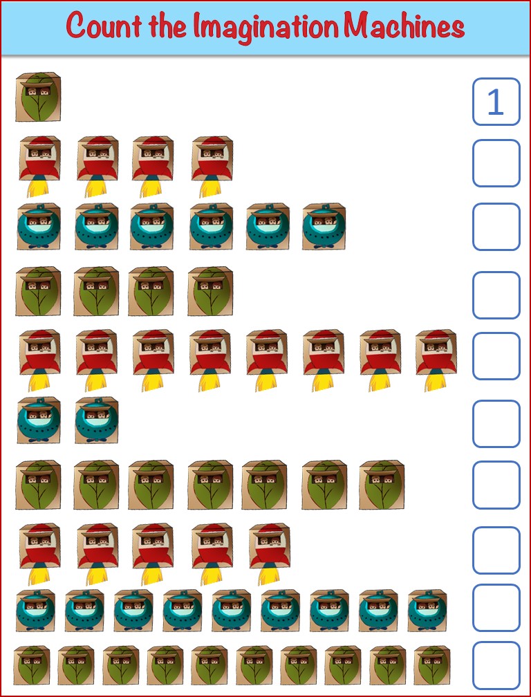 FREEBIE: The Imagination Machine Activity Book (Digital)