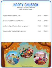 Load image into Gallery viewer, FREEBIE: Happy Chuseok: A Korean Thanksgiving Activity Book (Digital)
