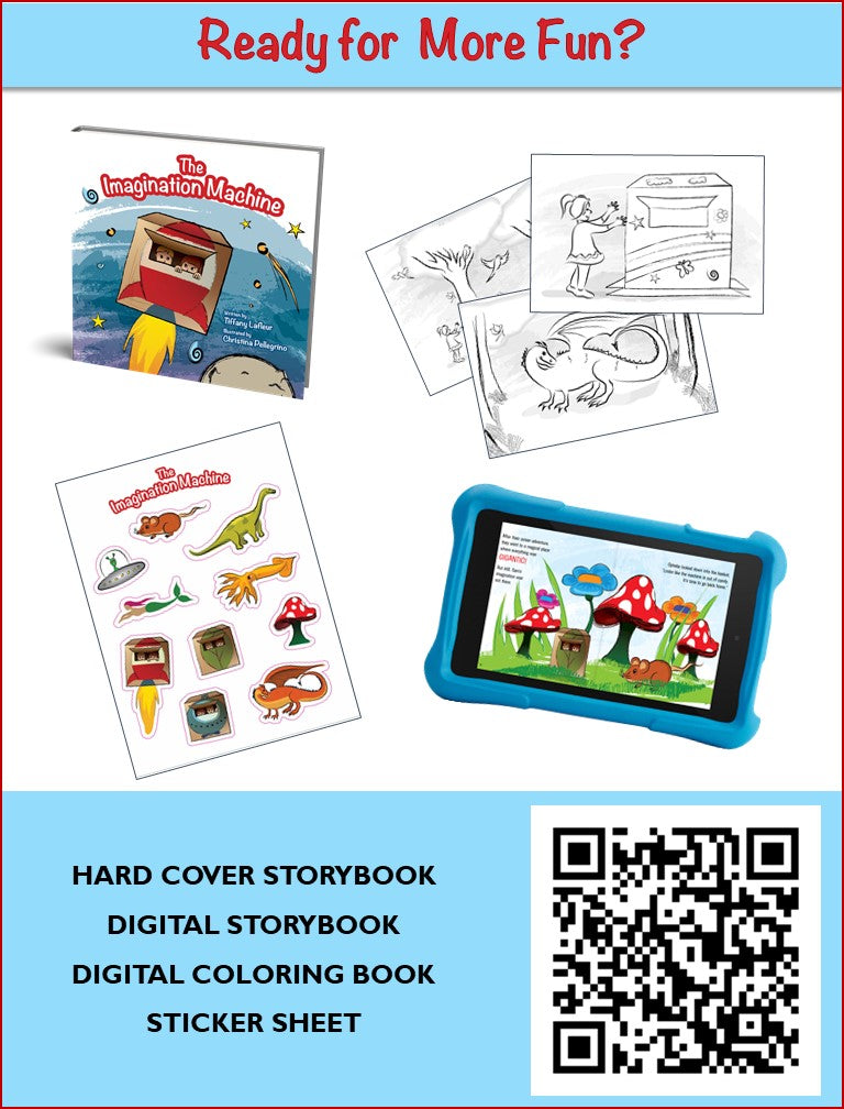 FREEBIE: The Imagination Machine Activity Book (Digital)